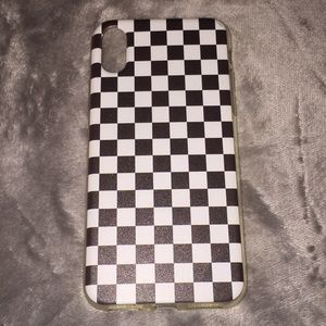 Checkerboard iPhone X Case
